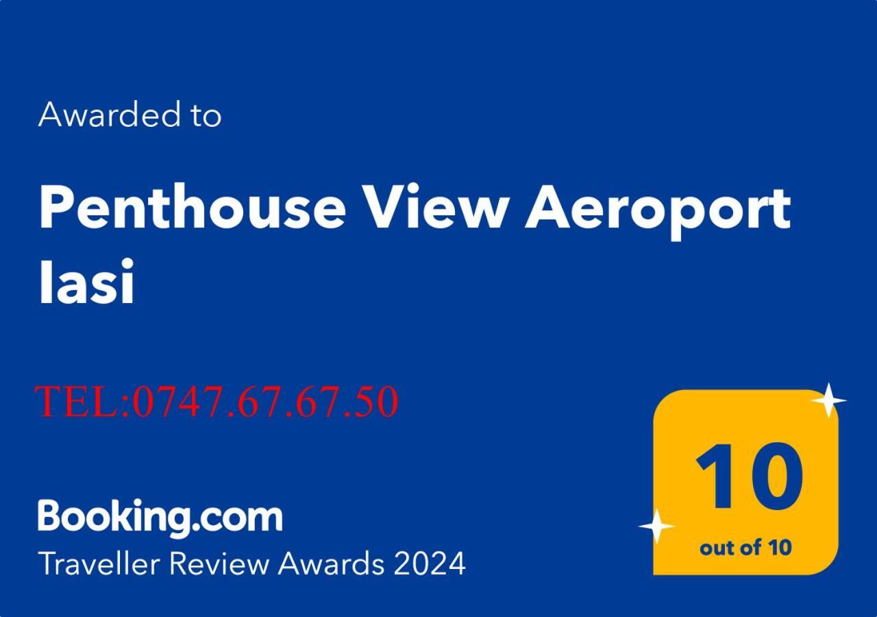 Penthouse View Aeroport Iasi 2 Apartment ภายนอก รูปภาพ