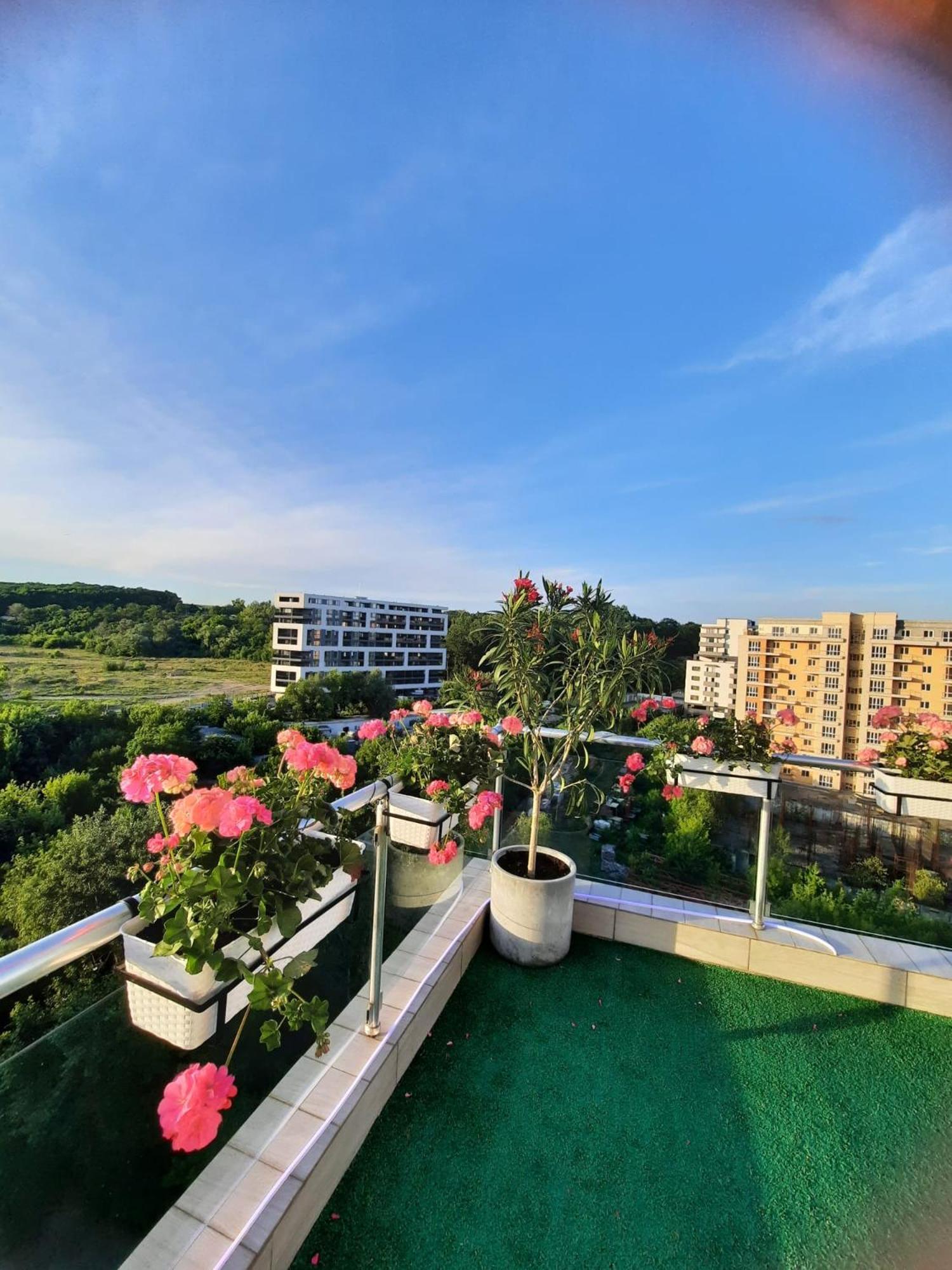 Penthouse View Aeroport Iasi 2 Apartment ภายนอก รูปภาพ